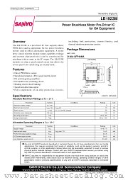 LB1923M datasheet pdf SANYO