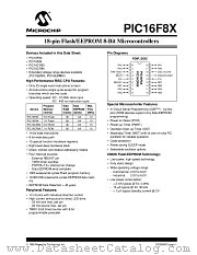 PIC16F84-10I/SO datasheet pdf Microchip