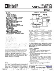 AD7664ACP datasheet pdf Analog Devices