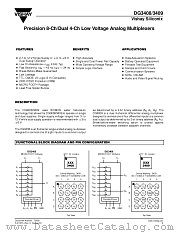 DG3409 datasheet pdf Vishay