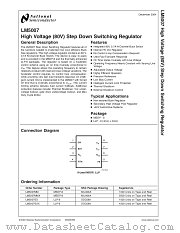 LM5007SD-EVAL datasheet pdf National Semiconductor