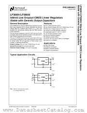 LP38693MPX-2.5 datasheet pdf National Semiconductor