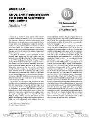 MC74HC14A datasheet pdf ON Semiconductor