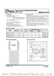BS616LV1013 datasheet pdf Brilliance Semiconductor