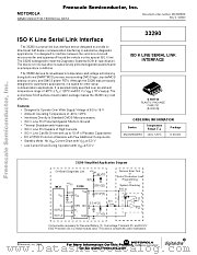 MC33290 datasheet pdf Freescale (Motorola)