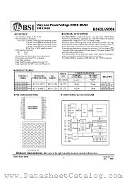 BS62LV8006 datasheet pdf Brilliance Semiconductor