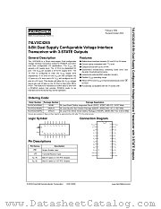 74LVXC4245QSC datasheet pdf Fairchild Semiconductor