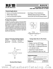 NLB-310 datasheet pdf RF Micro Devices