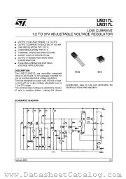 LM217LD13TR datasheet pdf ST Microelectronics