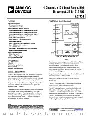 AD7734BRU datasheet pdf Analog Devices