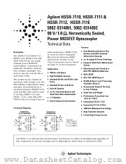 HSSR-7111 datasheet pdf Agilent (Hewlett-Packard)