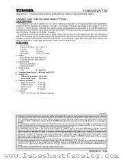 TC58DVM72A1FTI datasheet pdf TOSHIBA