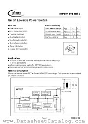 BTS3134D datasheet pdf Infineon