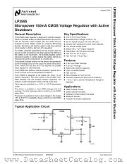 LP3995ITLX-2.5 datasheet pdf National Semiconductor