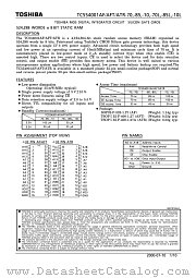 TC554001A datasheet pdf TOSHIBA