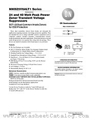 MMBZ15VALT3 datasheet pdf ON Semiconductor