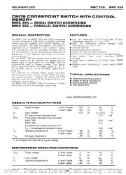 MMC355H datasheet pdf Microelectronica