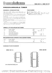 MMC361AG datasheet pdf Microelectronica