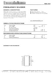 MMC362 datasheet pdf Microelectronica