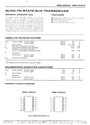 MMC40943F datasheet pdf Microelectronica