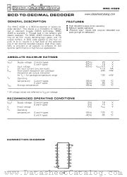 MMC4028F datasheet pdf Microelectronica