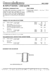 MMC4068H datasheet pdf Microelectronica