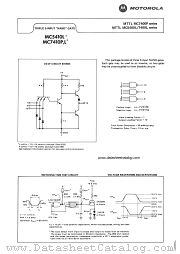 MC7410P datasheet pdf Motorola