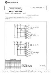MC897 datasheet pdf Motorola