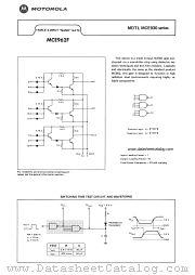 MCE962F datasheet pdf Motorola