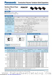 2R5THE330M datasheet pdf Panasonic