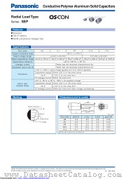 2R5SEP1500M datasheet pdf Panasonic