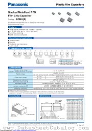 ECHU1H221GX5 datasheet pdf Panasonic