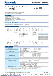 ECQE2224JTB datasheet pdf Panasonic