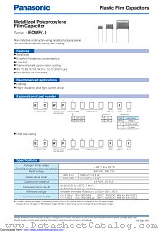 ECWF4364HL datasheet pdf Panasonic