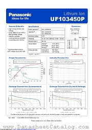 UF-103450P datasheet pdf Panasonic