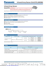 AMG8832 datasheet pdf Panasonic