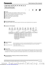 ELJPB820KF datasheet pdf Panasonic