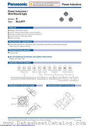ELLATP390MB datasheet pdf Panasonic