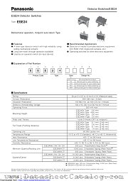 ESE24 datasheet pdf Panasonic