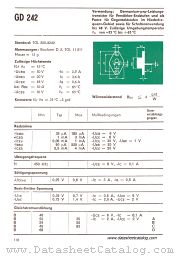 GD242 datasheet pdf RFT