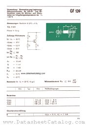 GF139 datasheet pdf RFT