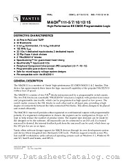 MACH111-5VC datasheet pdf Advanced Micro Devices