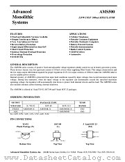 AMS500M1-3.0 datasheet pdf Advanced Monolithic Systems