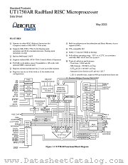 UT1750AR16GCX datasheet pdf Aeroflex Circuit Technology
