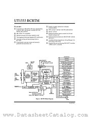 UT1553B_BCRTM-GCA0 datasheet pdf Aeroflex Circuit Technology