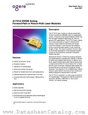 A1751A48RRFC08 datasheet pdf Agere Systems