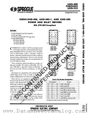 UHD-506 datasheet pdf Allegro MicroSystems