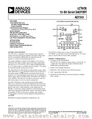 AD7243SQ_883B datasheet pdf Analog Devices
