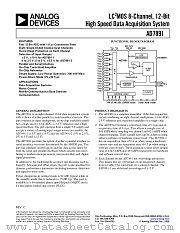 AD7891YP-2 datasheet pdf Analog Devices