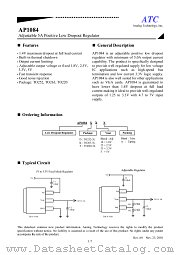 AP1084K datasheet pdf ATC Analog Technology